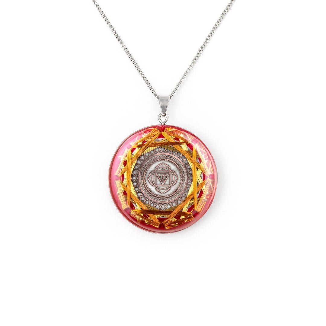 Collar Resonador Cuántico Muladhara: Seguridad y Materialización - Metayantra México