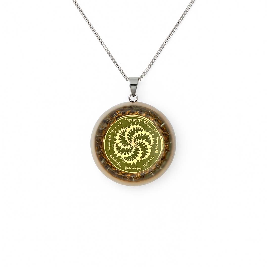Collar Tibetano Destructor de obstáculos Guru Rinpoche Crop Circle - Metayantra - Metayantra México