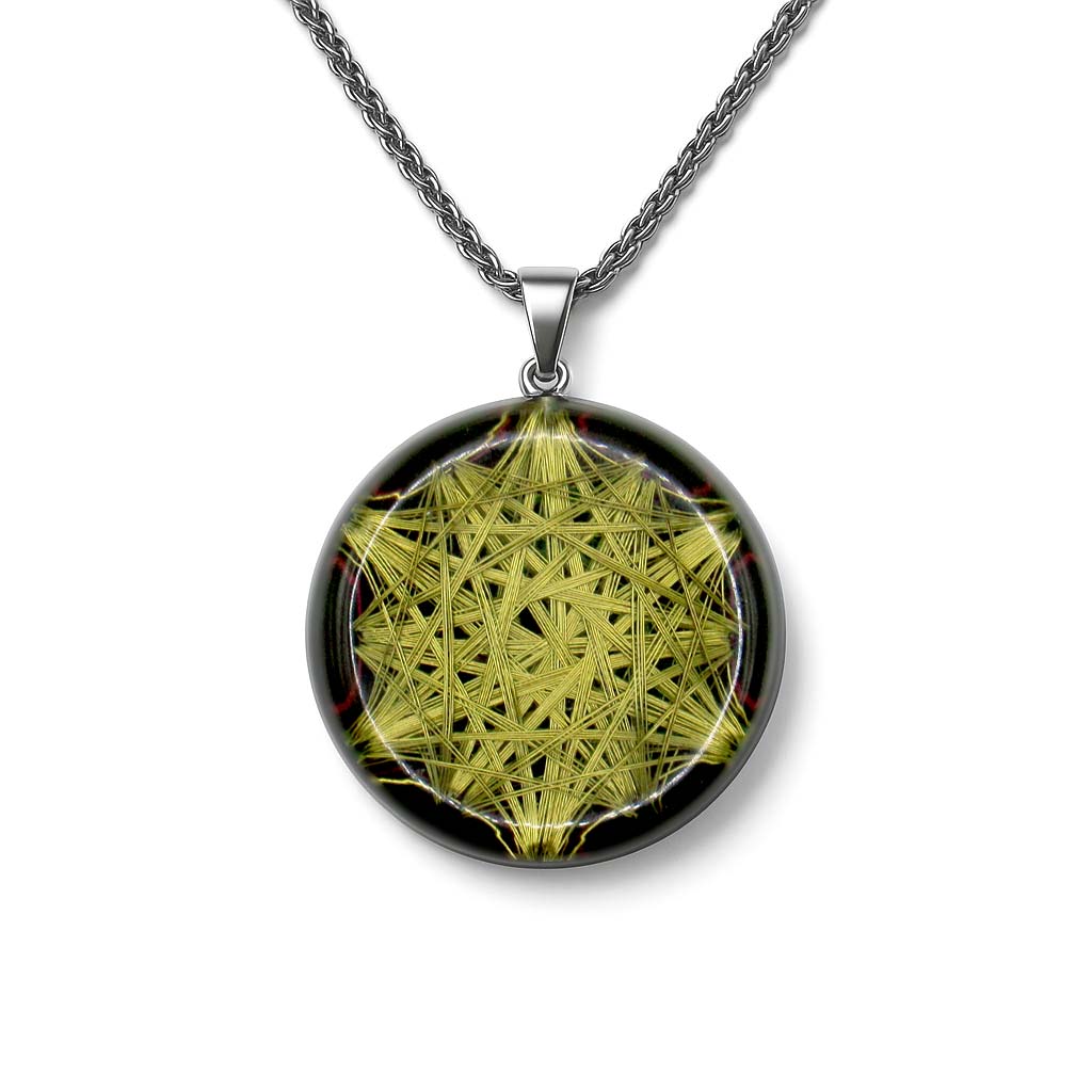 Collar Vector de Equilibrio Dorado, ancla diaria para volver a tu centro