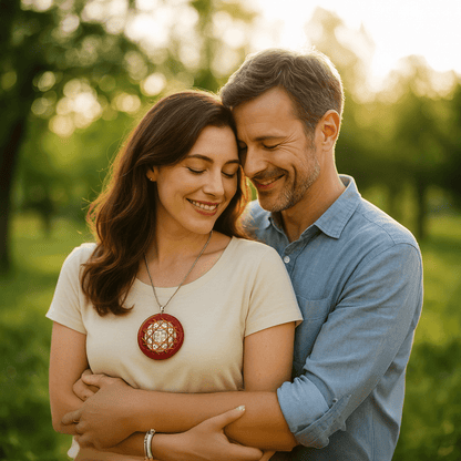 Encuentra el Amor con el Collar Orgonita Sello de Salomón de Venus - Metayantra México