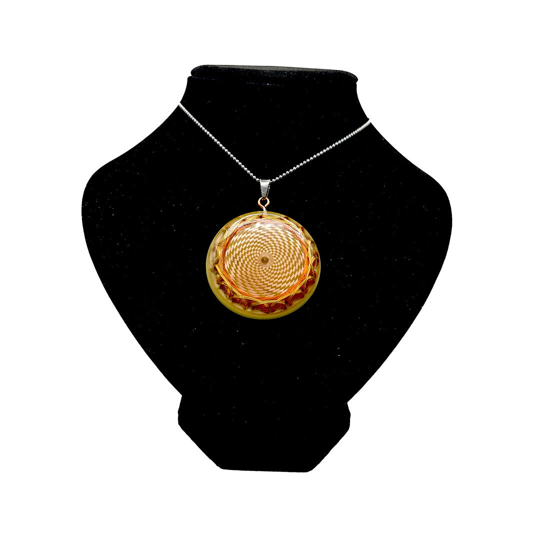 Sensor Cósmico Dr. Flanagan + MOLDAVITA | Resonador Piramidal Vórtice