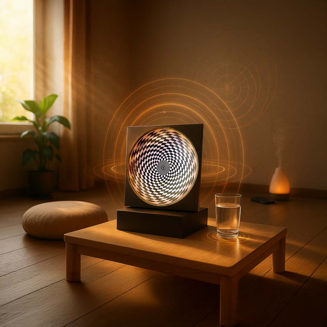 MEGA Resonador Armonizador de Espacios Sensor Cósmico 20x20cm - Metayantra México
