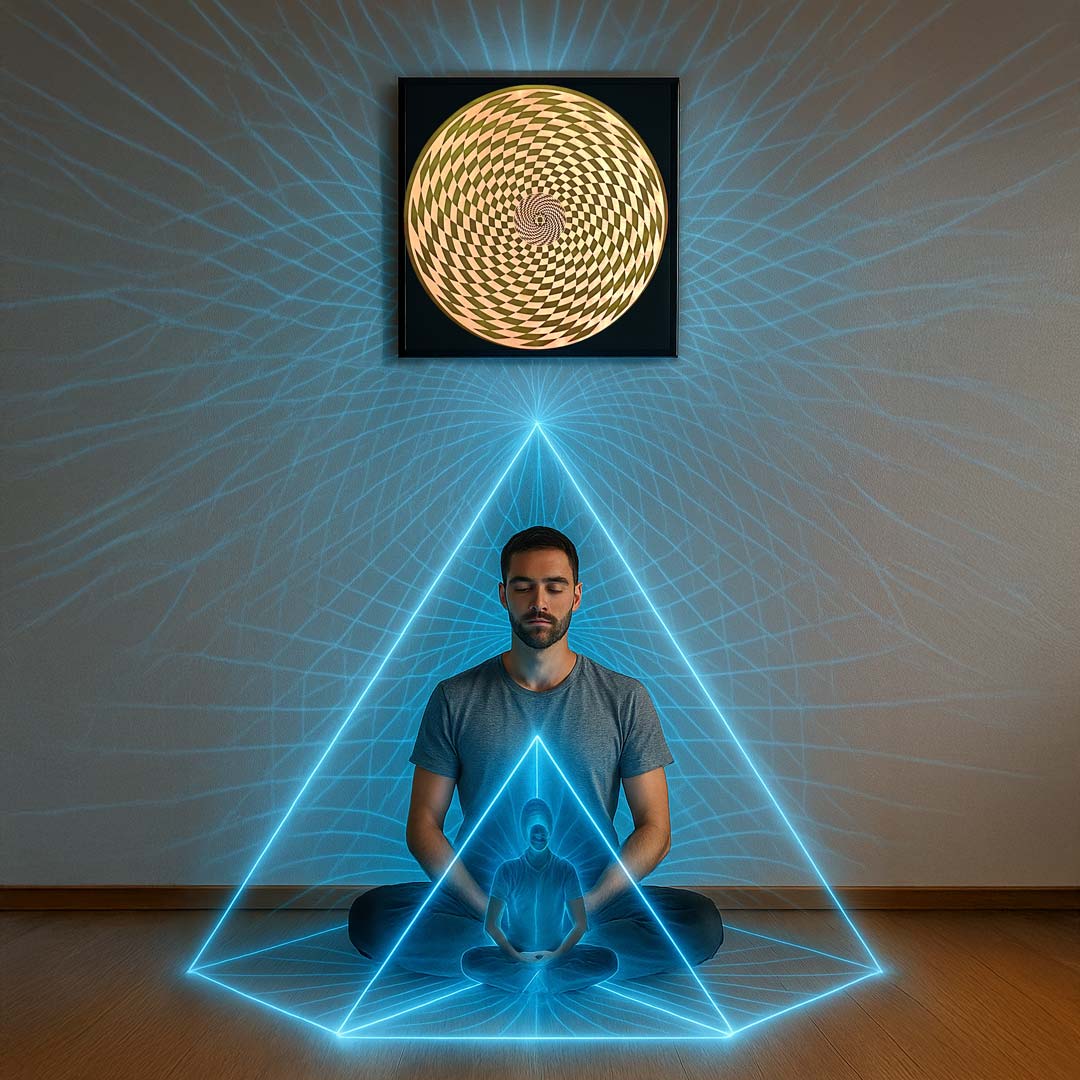 MEGA Resonador Armonizador de Espacios Sensor Cósmico 20x20cm - Metayantra México