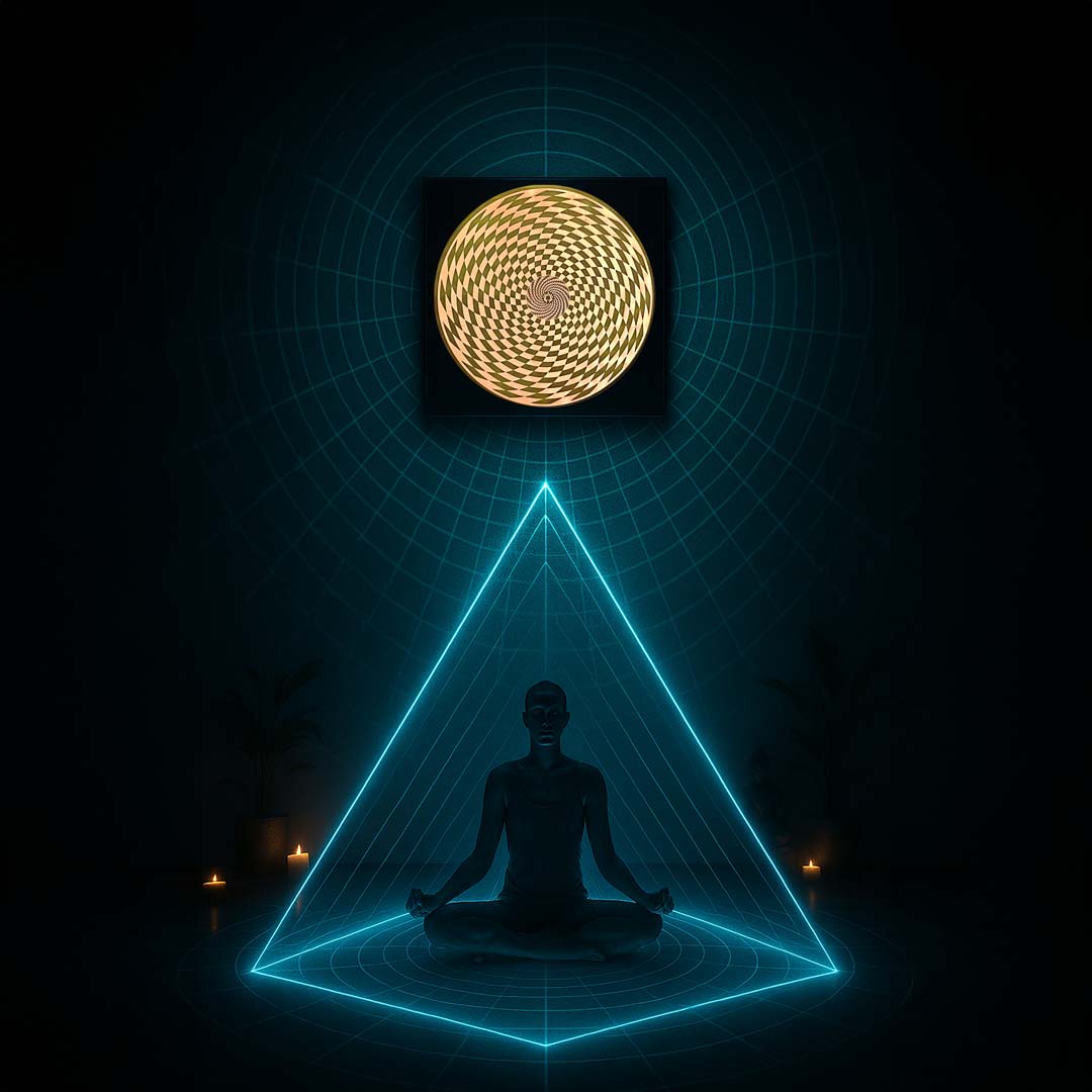 MEGA Resonador Armonizador de Espacios Sensor Cósmico 20x20cm - Metayantra México