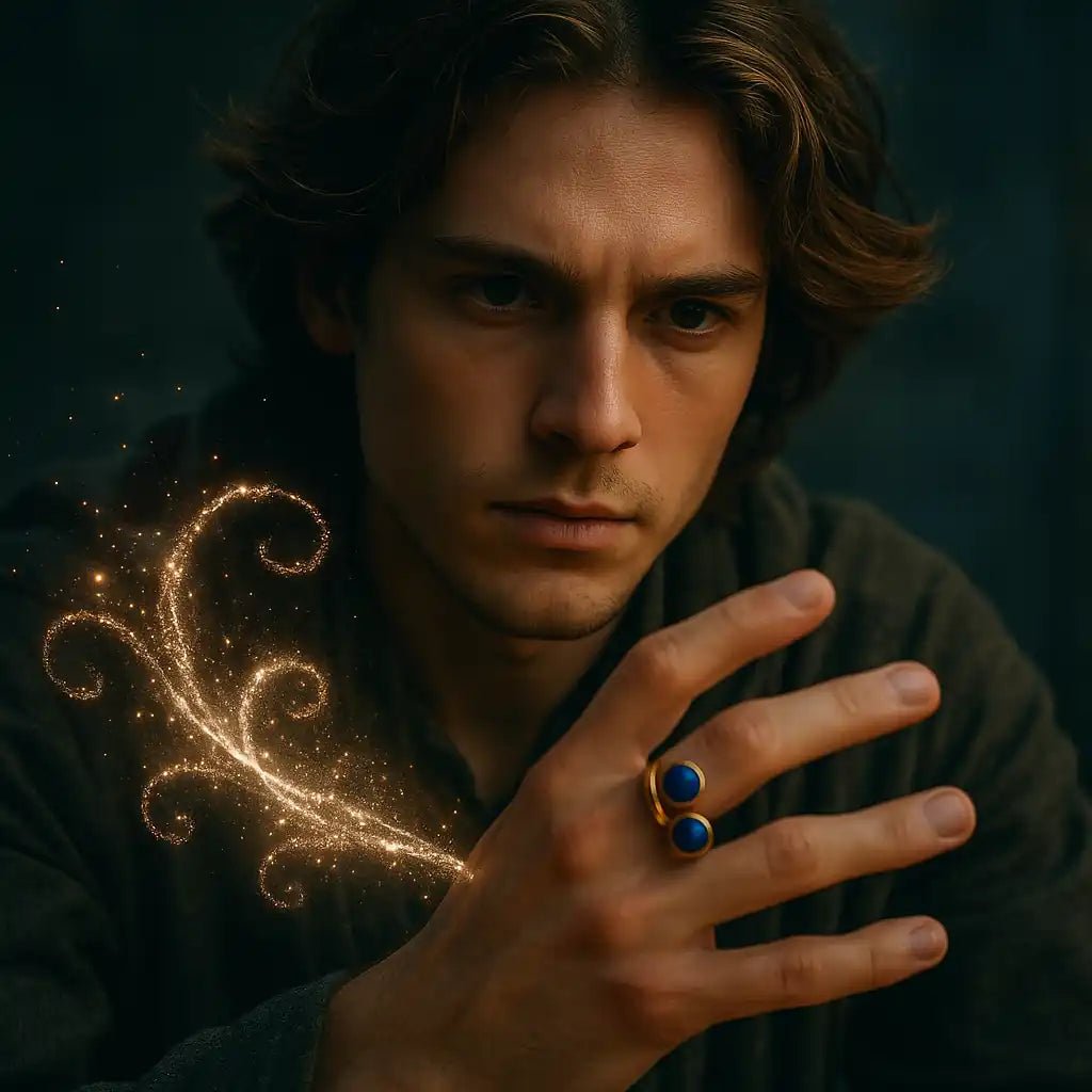 Metayantra Anillo de Cobre con Lapislázuli | Poder Místico - Metayantra México