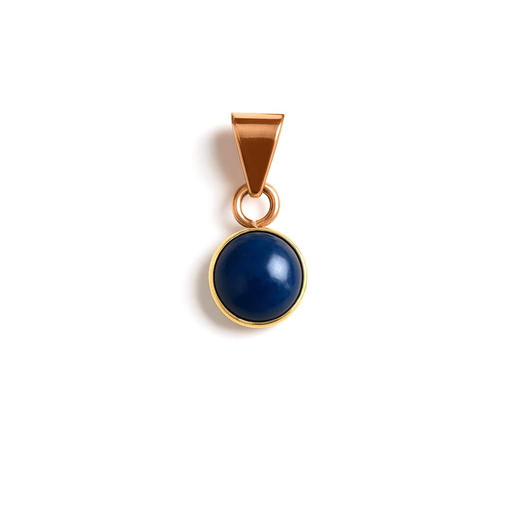 Metayantra Colgante de Cobre con Lapislázuli | Poder Místico - Metayantra México