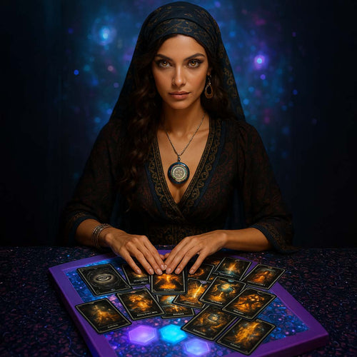 Oráculo + Collar Supraconsciente ✨ Canaliza Energía Superior - Metayantra México