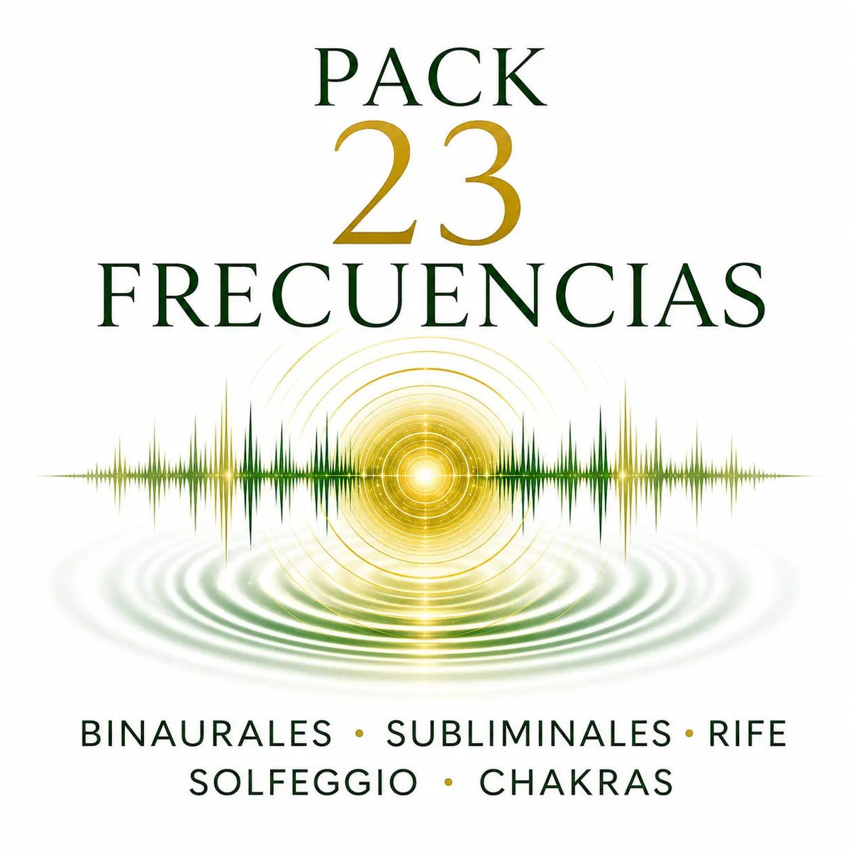 Pack Maestro 23 Audios de Frecuencia: Reprograma tu Realidad · Binaurales, Subliminales, Rife, Solfeggio y Chakras · FLAC 1000kbps - Metayantra México