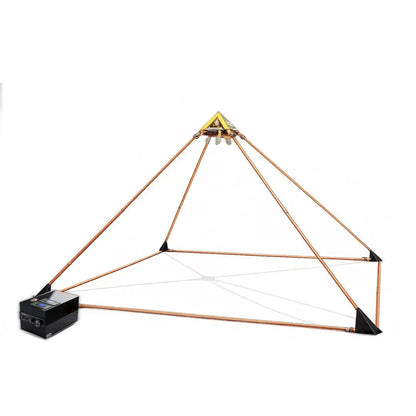 Pirámide de cobre con PEMF Vórtice Cuántico | Terapia Luz + Frecuencias 1Hz-150kHz - Metayantra México
