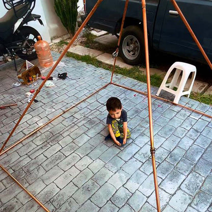 Pirámide de meditación de cobre - Metayantra México