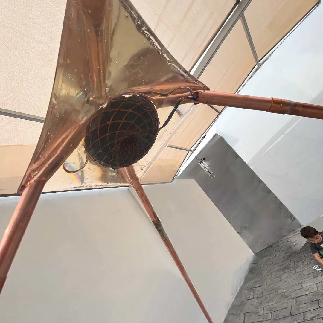 Pirámide de meditación de cobre - Metayantra México