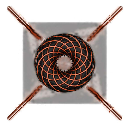 Pirámide de Terapia Electromagnética y Lumínica (Tecnología PEMF de Vórtice Cuántico) - Metayantra México