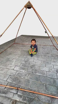 Pirámide de Terapia Electromagnética y Lumínica (Tecnología PEMF de Vórtice Cuántico)