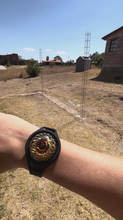 Pulsera Orgon para Atraer Abundancia con 20 Vortex y Cristales