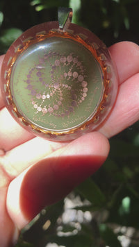 Collar Tibetano Destructor de obstáculos Guru Rinpoche Crop Circle - Metayantra