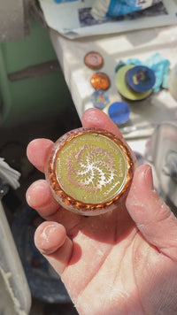 Collar Tibetano Destructor de obstáculos Guru Rinpoche Crop Circle - Metayantra