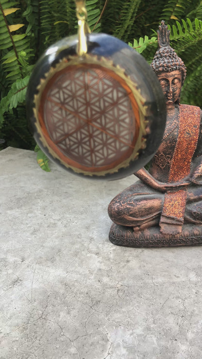 Collar Cuántico Flor de la Vida: Concentra Voluntad y Energía