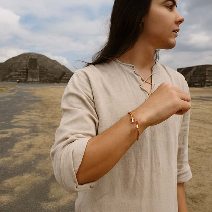 Pulsera de Cobre con Amatista: Beneficios Curativos y Protección - Metayantra México