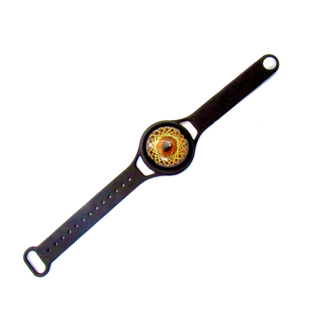 Pulsera Orgon para Atraer Abundancia con 20 Vortex y Cristales - Metayantra México