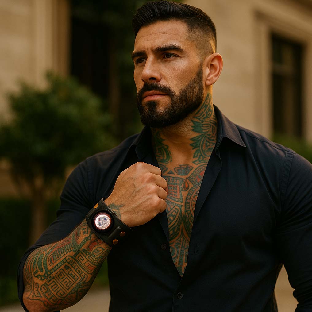 Pulsera Orgonita Quetzalcóatl 7 Chakras: Equilibrio y Poder - Metayantra México