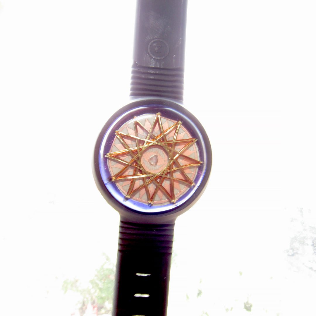 Pulsera Tercer Ojo Metayantra | Amatista + Ojo de Horus Cuántico - Metayantra México