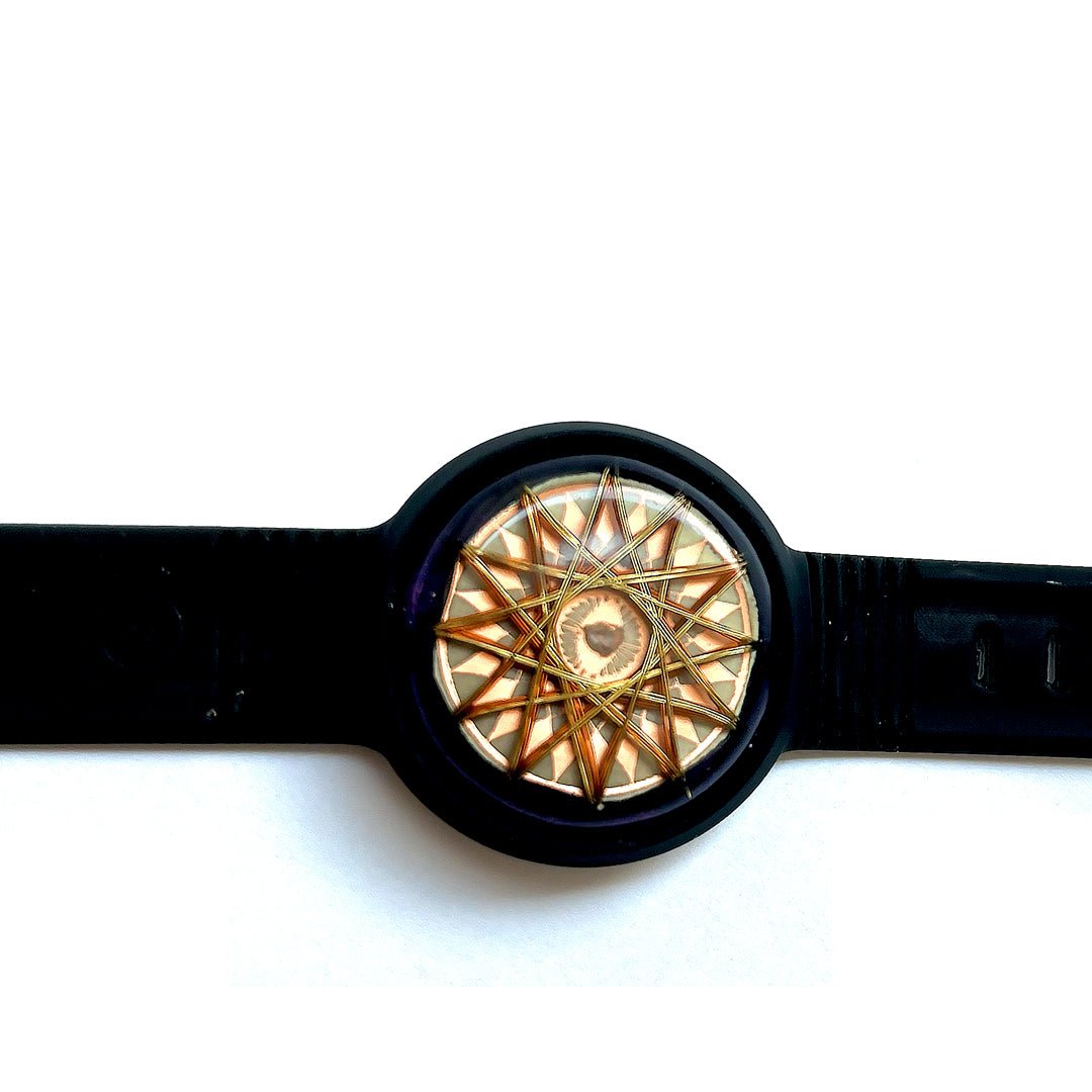 Pulsera Tercer Ojo Metayantra | Amatista + Ojo de Horus Cuántico - Metayantra México