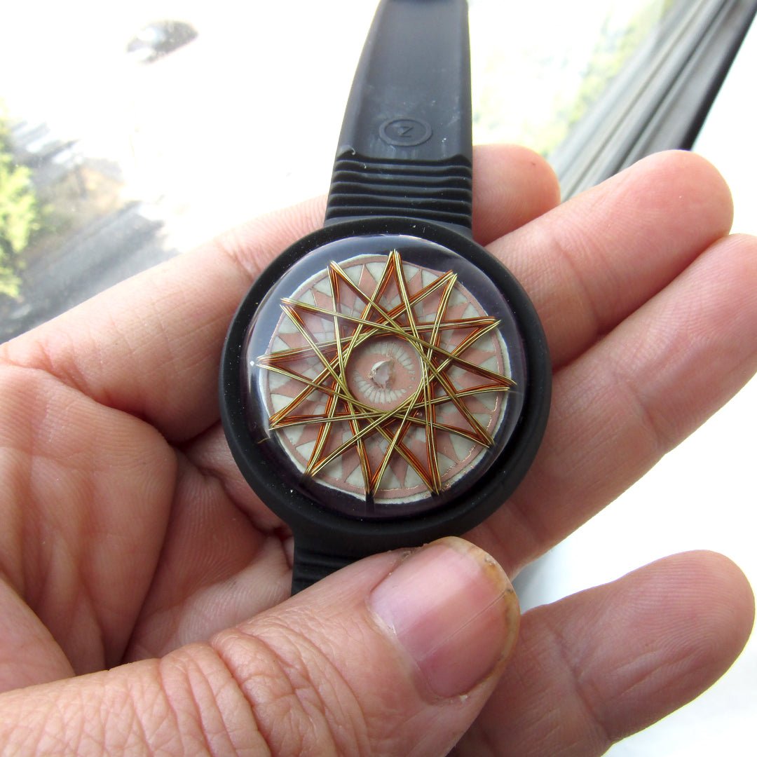 Pulsera Tercer Ojo Metayantra | Amatista + Ojo de Horus Cuántico - Metayantra México