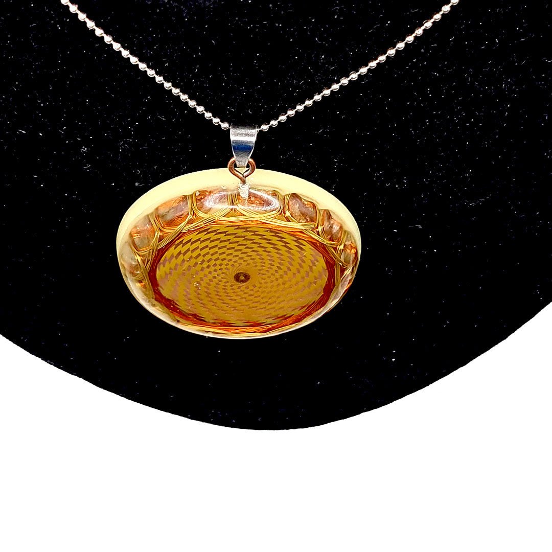 Sensor Cósmico Dr. Flanagan + MOLDAVITA | Resonador Piramidal Vórtice - Metayantra México