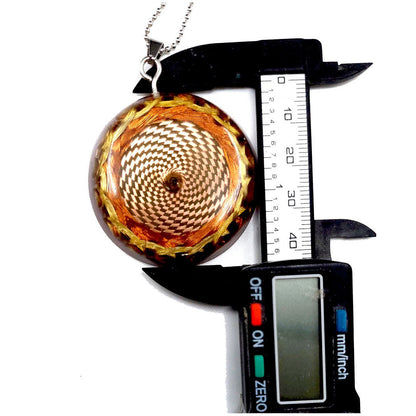 Sensor Cósmico Dr. Flanagan + MOLDAVITA | Resonador Piramidal Vórtice - Metayantra México