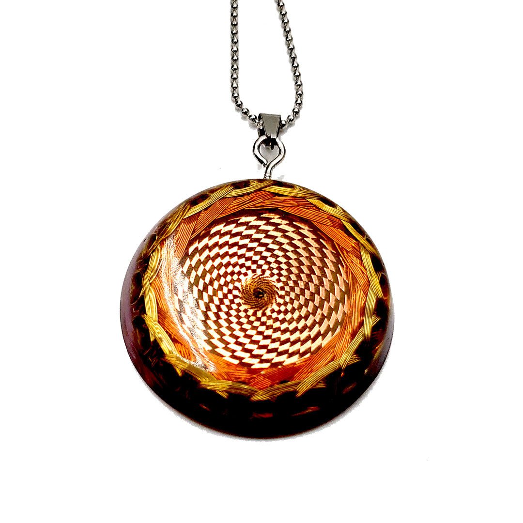 Sensor Cósmico Dr. Flanagan + MOLDAVITA | Resonador Piramidal Vórtice - Metayantra México