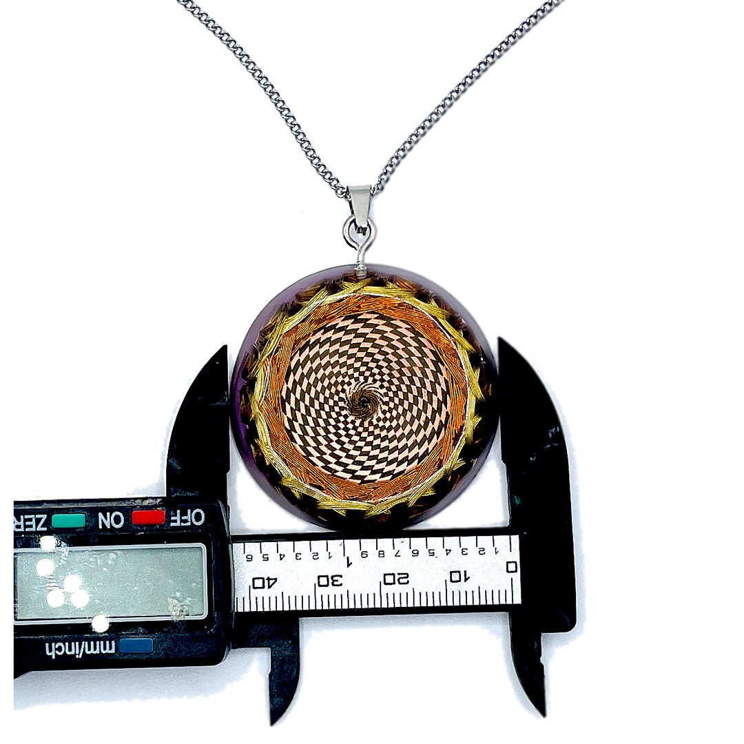 Sensor Cósmico Dr. Flanagan + MOLDAVITA | Resonador Piramidal Vórtice - Metayantra México