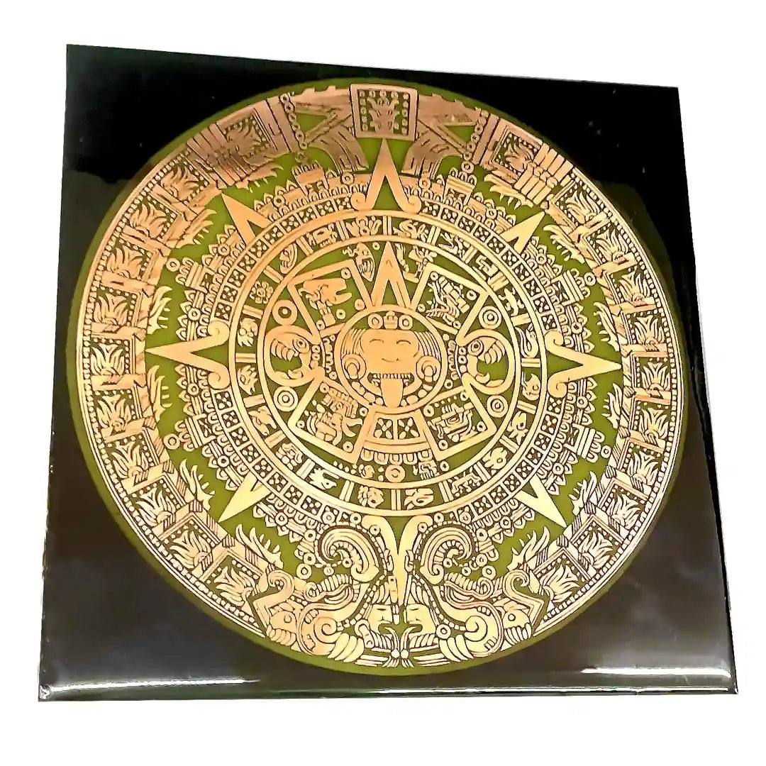 MEGA Protector de Negocios y de la Vida Solario Mexica (Calendario Azteca) 20 x 20
