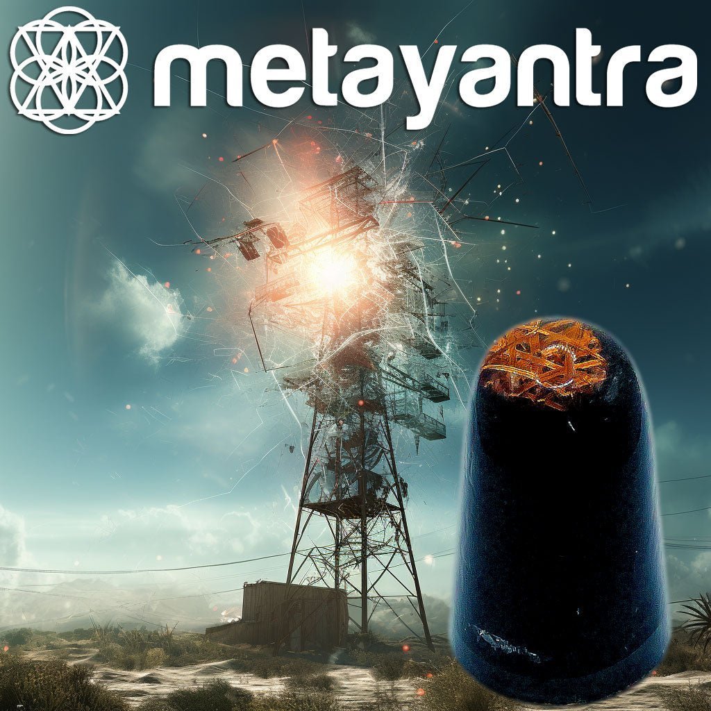 TowerBuster (Destructor de Torres) OrgÇün Sol Negro con triple antena VS 5G CON COVFEFE (Copy) - Metayantra MǸxico