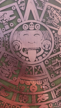 MEGA Protector de Negocios y de la Vida Solario Mexica (Calendario Azteca) 20 x 20