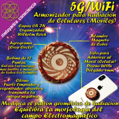 5G/WiFi Armonizador para Radiación de Celulares - Metayantra México