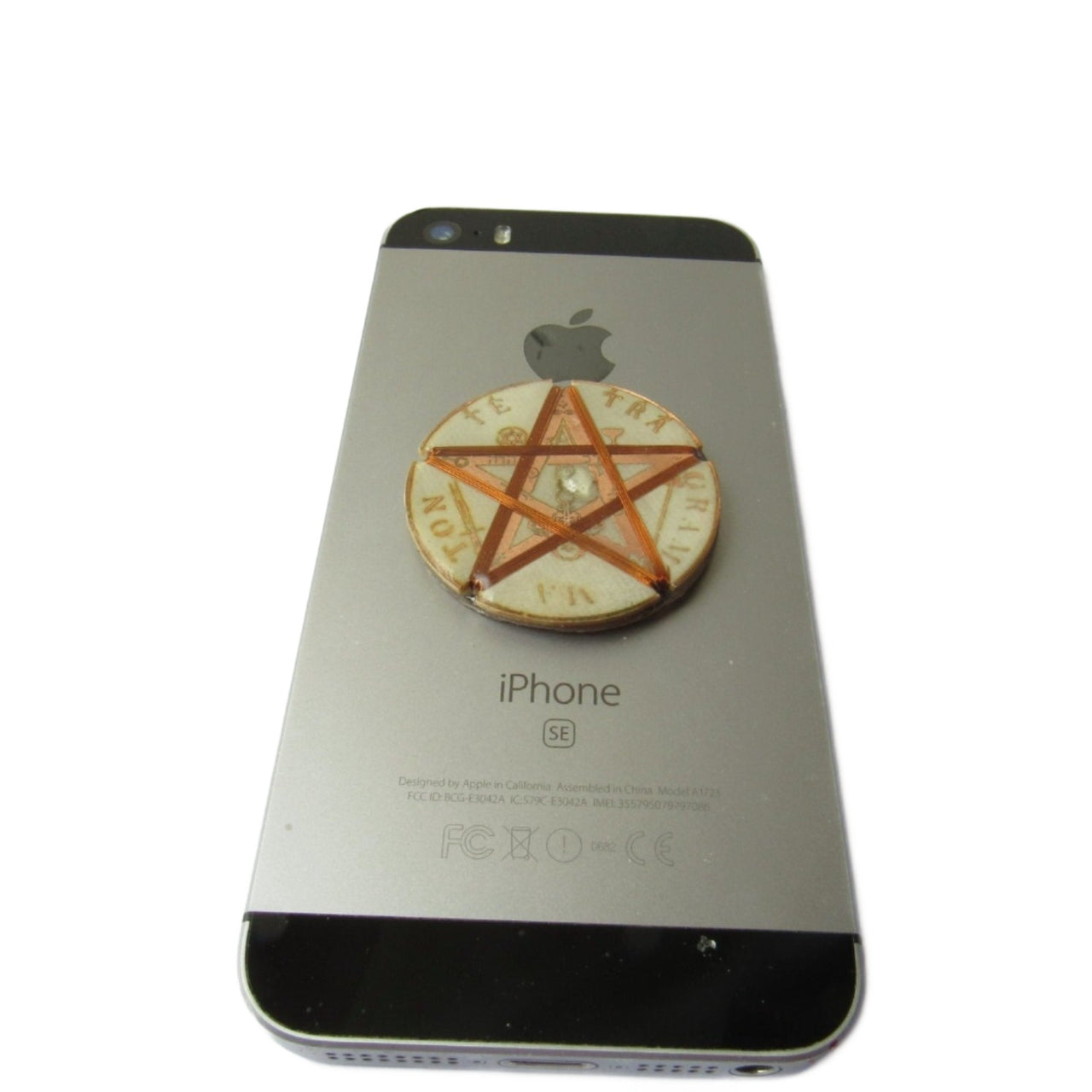 Adhesivo Tetragrammaton Escudo Protector contra Frecuencias Nocivas para telǸfonos celulares - Metayantra MǸxico