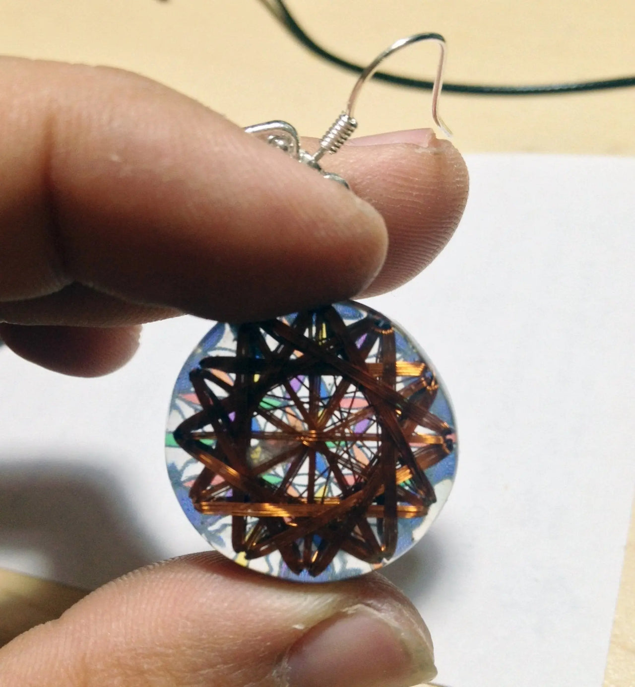 Aretes de la Flor de la Vida - Metayantra MǸxico