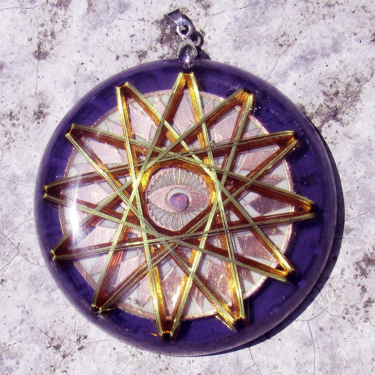 Collar Cuǭntico de Cuarzo del Sexto Chakra Ajna - Metayantra - ENVǍO EXPRESS - Metayantra MǸxico