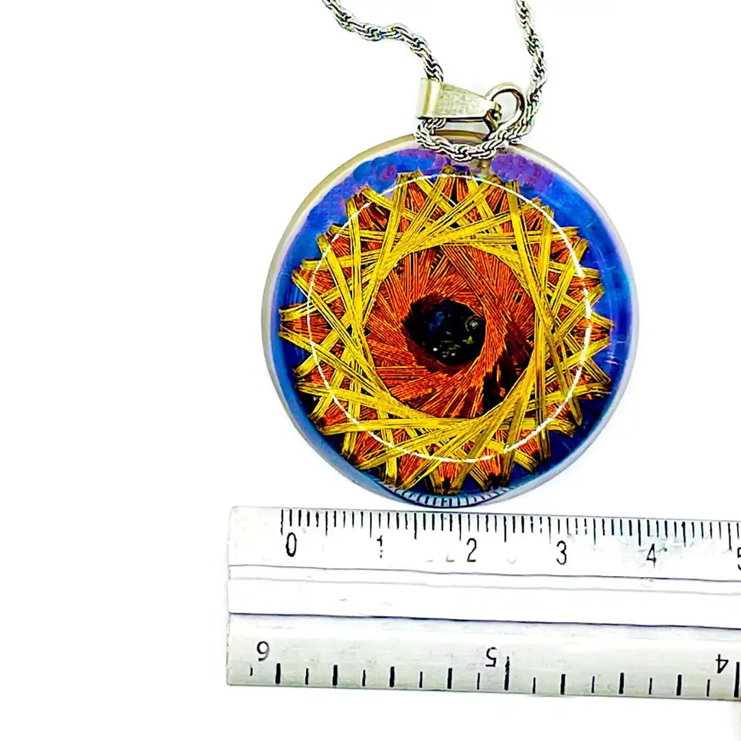 Collar De Cuarzo Generador de Abundancia 20 Vortex - Metayantra MǸxico