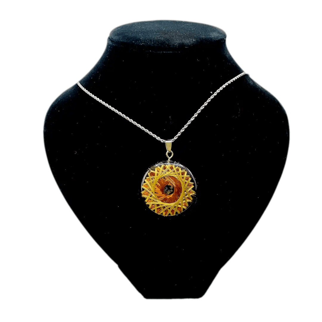 Collar De Cuarzo Generador de Abundancia 20 Vortex - Metayantra MǸxico