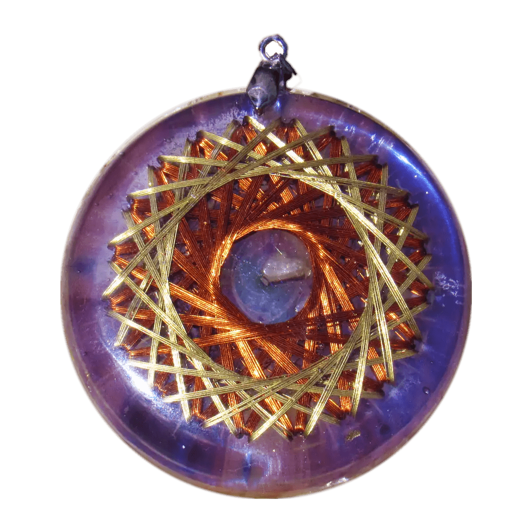 Collar De Cuarzo Generador de Abundancia 20 Vortex - Metayantra MǸxico