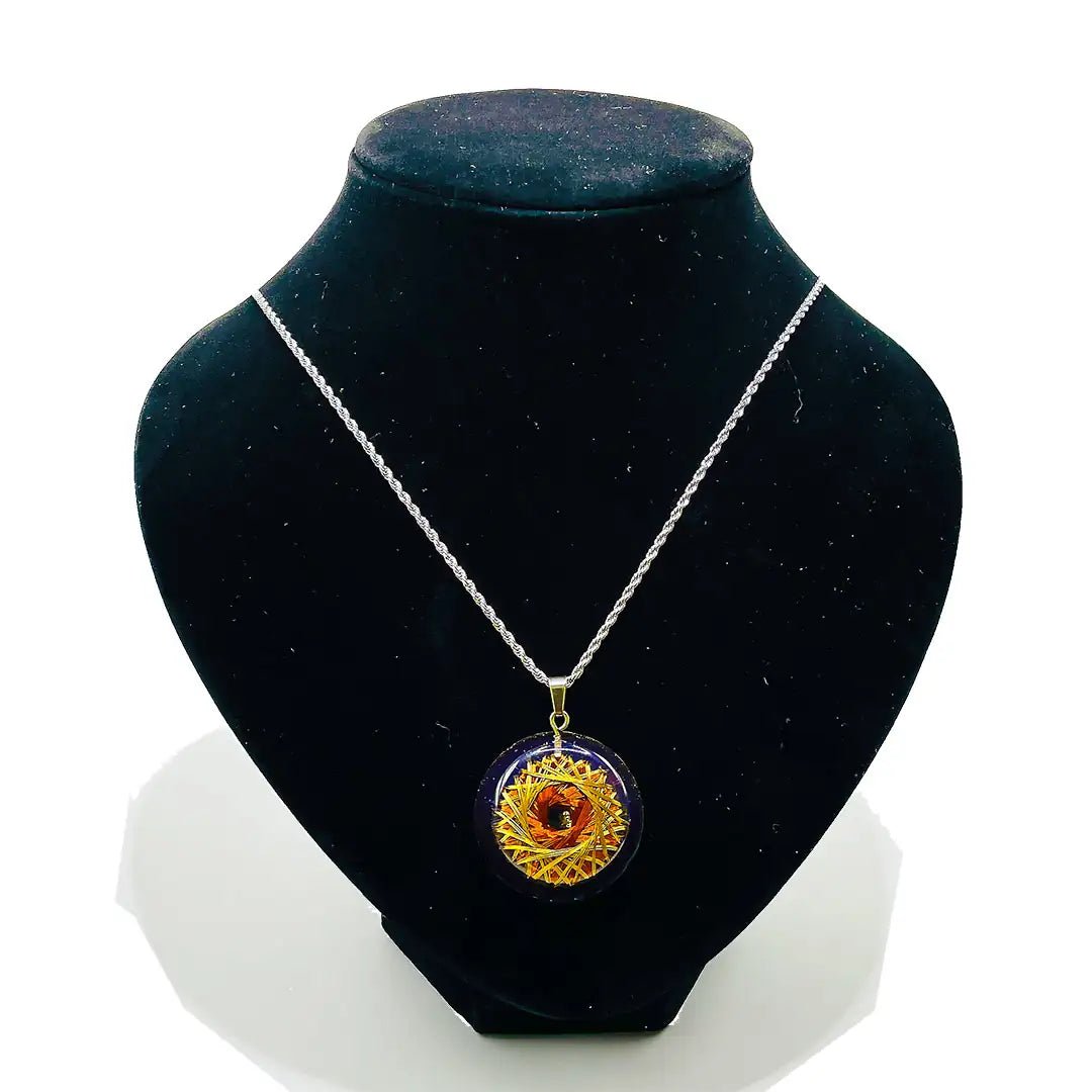 Collar De Cuarzo Generador de Abundancia 20 Vortex - Metayantra MǸxico