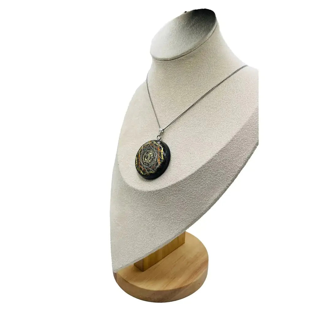 ƒ?ùÐ??© Collar de Orgonita: Generador de Milagros con Medalla de San Benito Ð??�Ð??­‹÷� ProtecciÇün Total contra BrujerÇða y EnergÇðas Negativas - Metayantra MǸxico