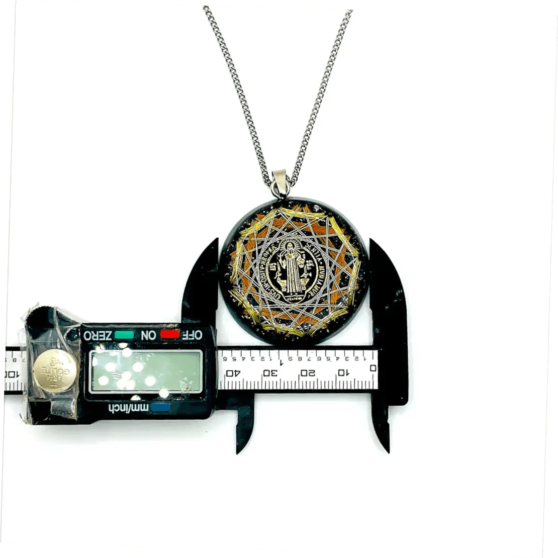 ✨🔮 Collar de Orgonita: Generador de Milagros con Medalla de San Benito 🙏🛡️ Protección Total contra Brujería y Energías Negativas - Metayantra México