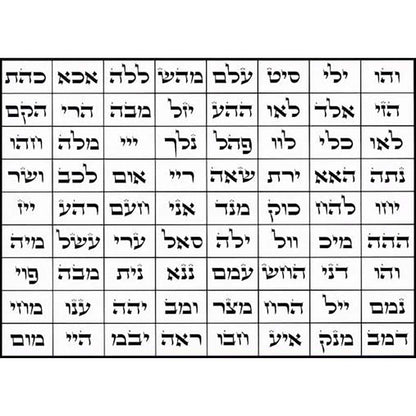 ENVǍO INMEDIATO 72 Nombres de Dios - Metayantra MǸxico