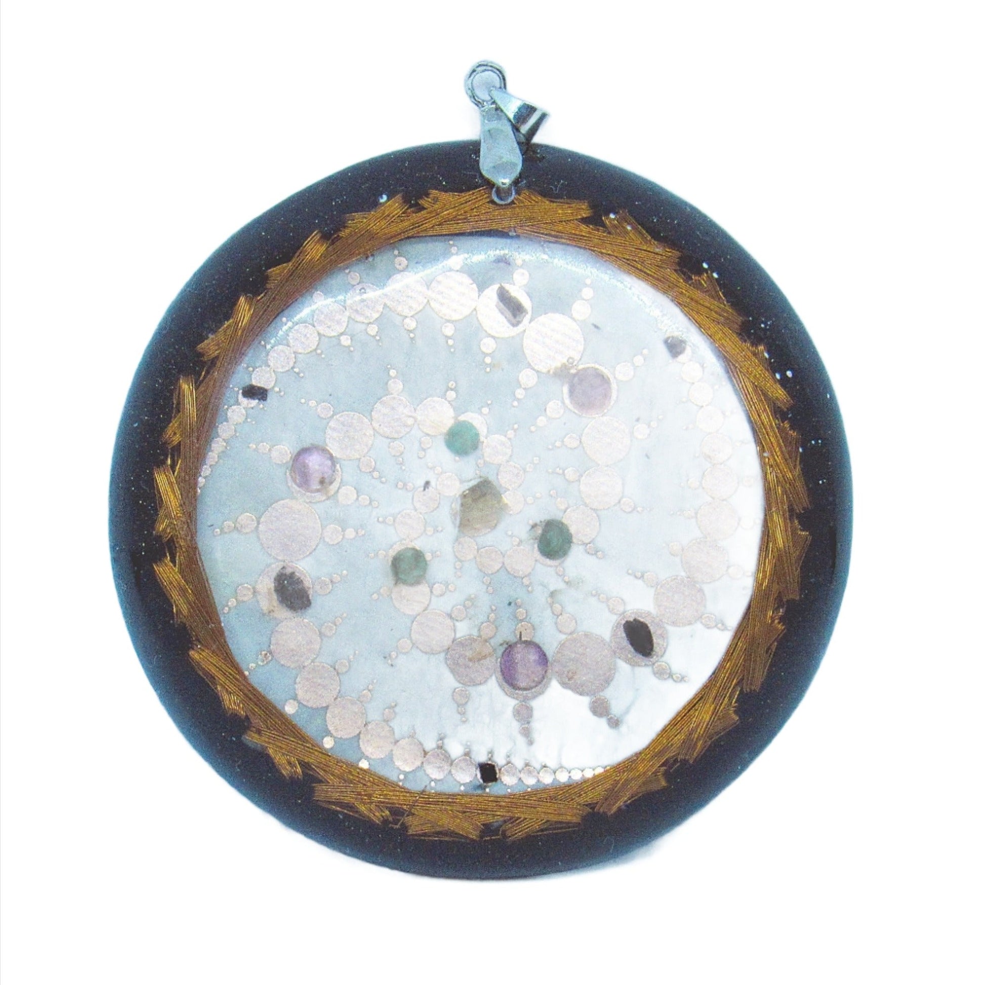 ENVǍO INMEDIATO Dispositivo de Luz sobre Oscuridad Espiral Triple, Wind Mill Hill Crop Circle Resonador Cuǭntico - Metayantra MǸxico