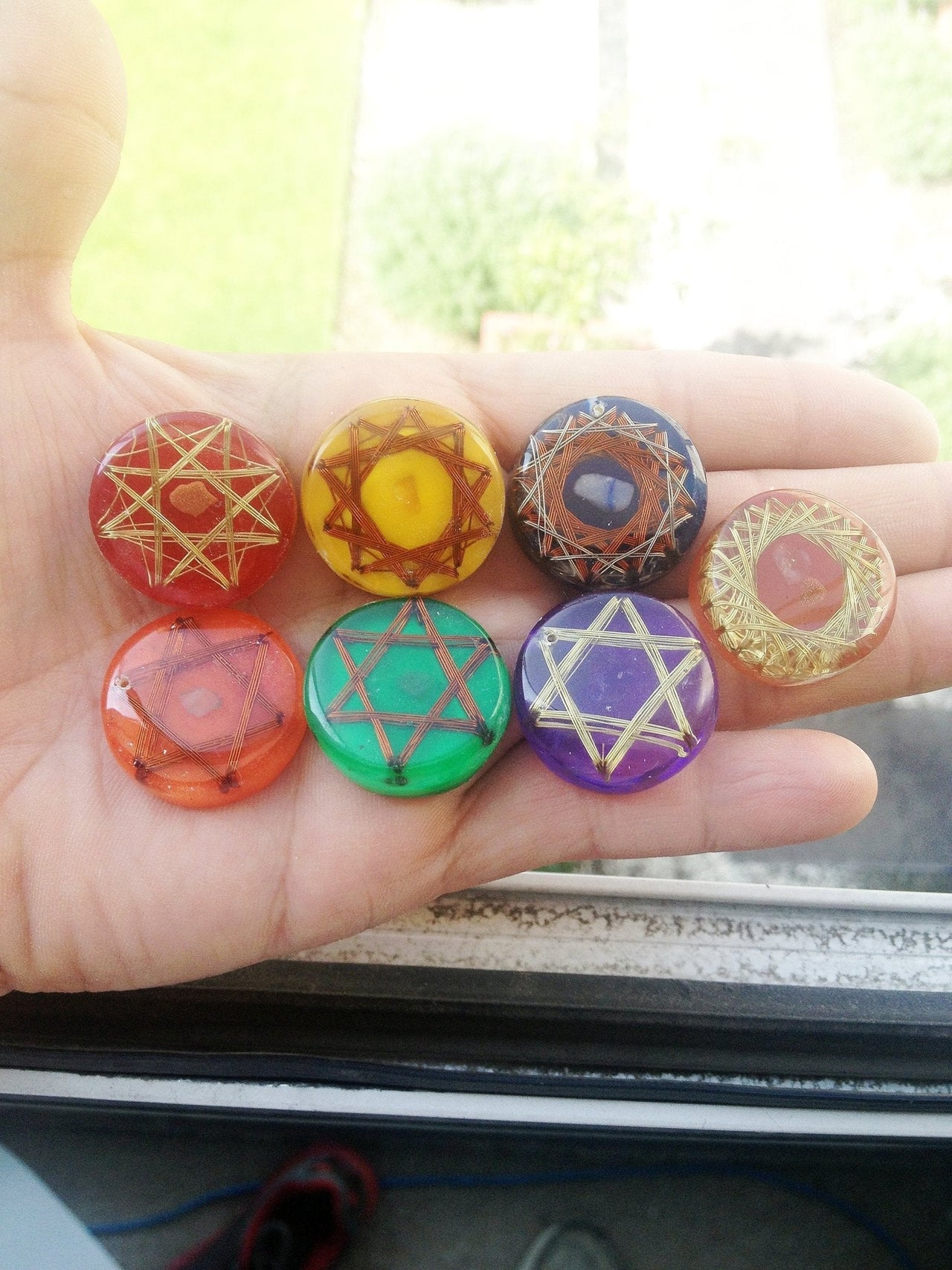 ENVIO INMEDIATO Kit de SanaciÇün Local de los 7 Chakras - Metayantra MǸxico