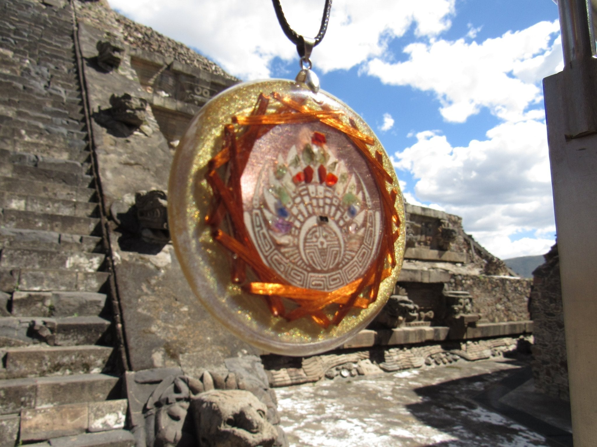 ENVÍO INMEDIATO Protección 5G Quetzalcoatl Crop Circle - Metayantra México