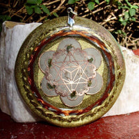 Thumbnail for ENVǍO INMEDIATO Resonador Cuǭntico con Moldavita para ADN Cley Hill Crop 36 Vortex - Metayantra MǸxico