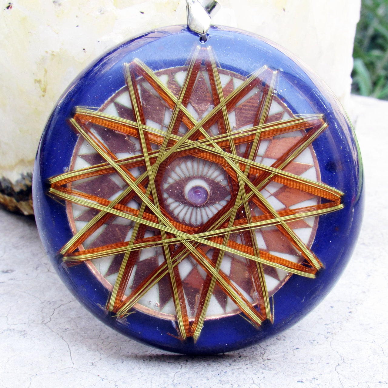 ENVǍO INMEDIATO Resonador Cuǭntico del Sexto Chakra Ajna - Metayantra MǸxico